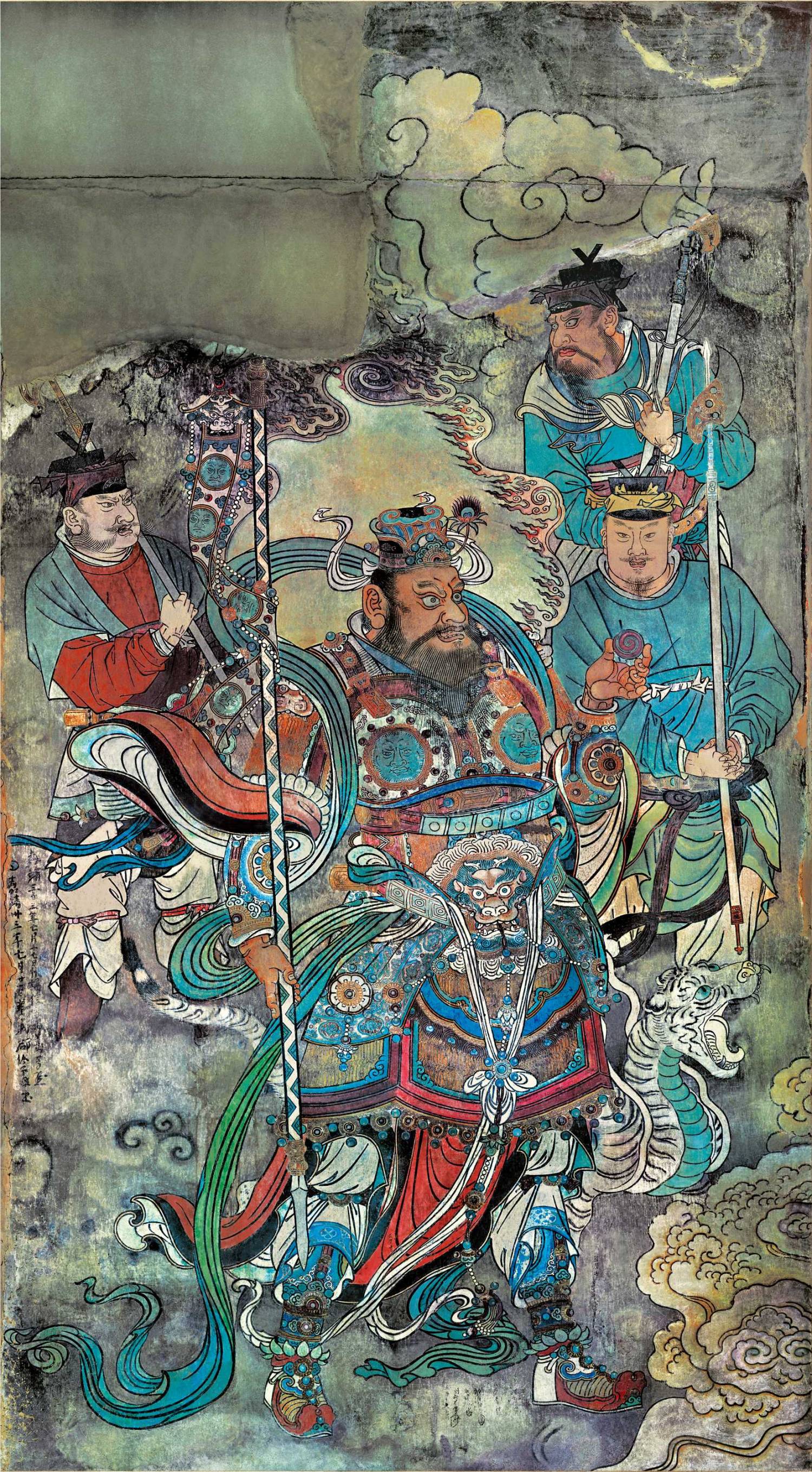 永乐宫壁画《朝元图》第10段压缩版